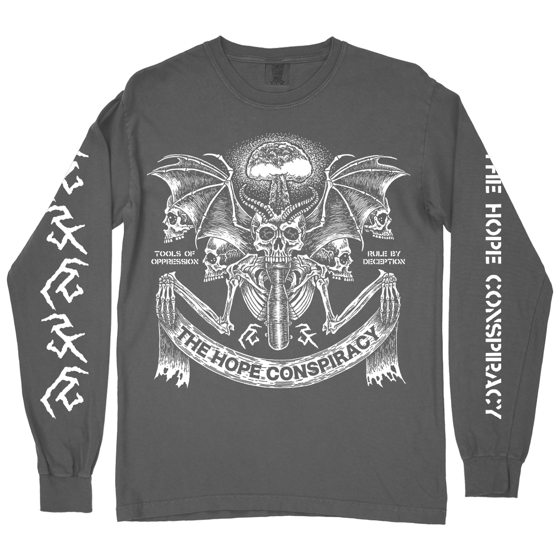 The Hope Conspiracy "Tools Of Oppression: Classic" Pepper Premium Longsleeve