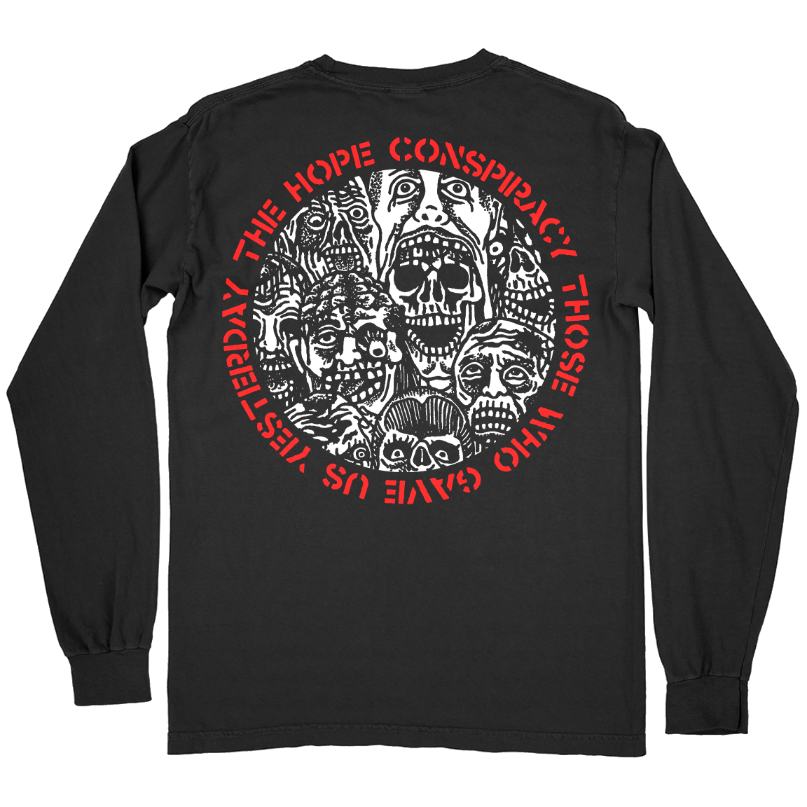 The Hope Conspiracy "Those Who Gave Us Yesterday" Black Premium Longsleeve