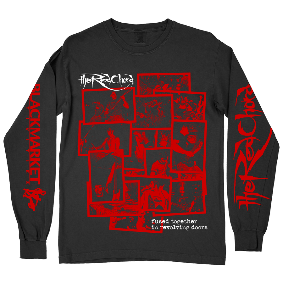 The Red Chord "Fused Collage" Black Premium Long Sleeve