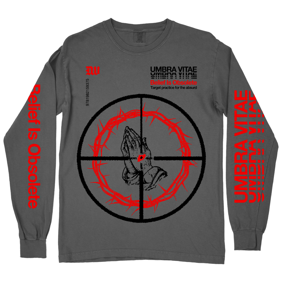 Umbra Vitae "Belief Is Obsolete" Pepper Premium Longsleeve