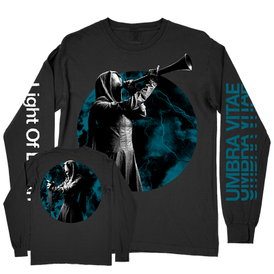Umbra Vitae "Trumpet Of Death" Black Premium Longsleeve