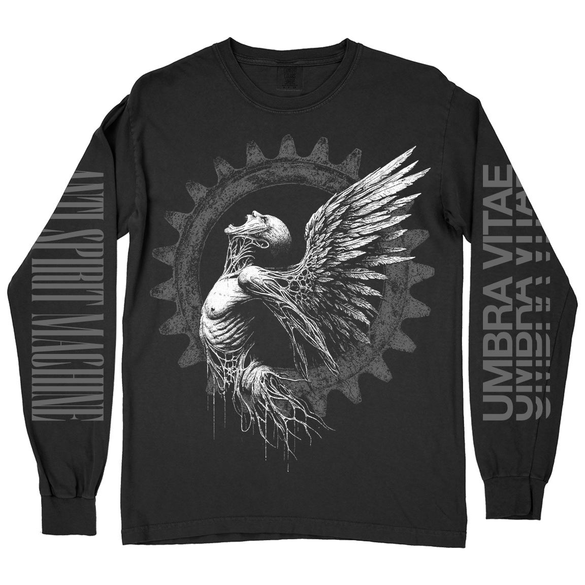Umbra Vitae "Anti-Spirit Machine" Black Premium Longsleeve
