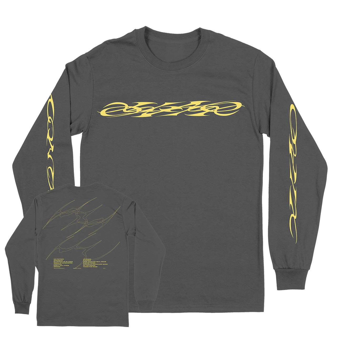 Xiao "Control" Black Longsleeve Shirt