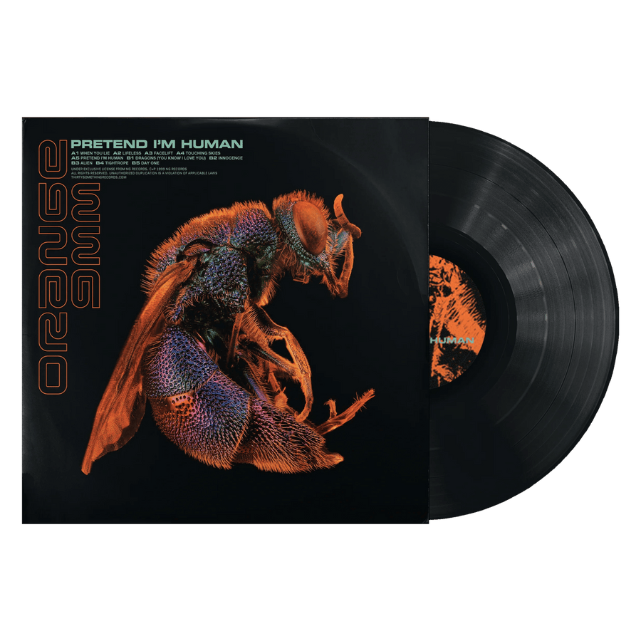 Orange 9mm "Pretend I'm Human"