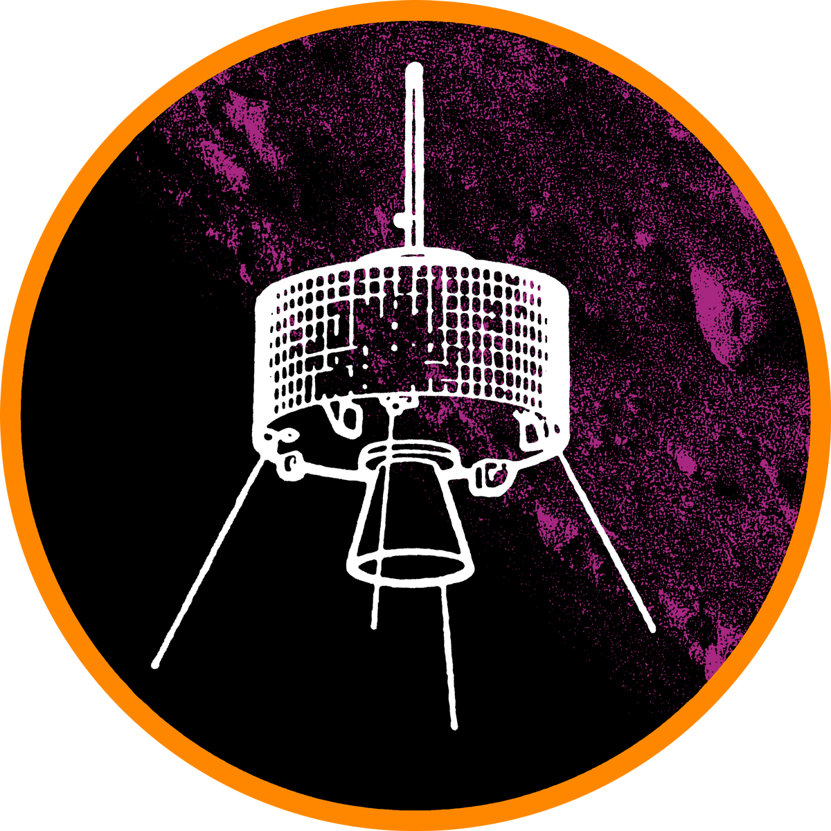 Cave In "Jupiter: Orange Border" Embroidered Patch