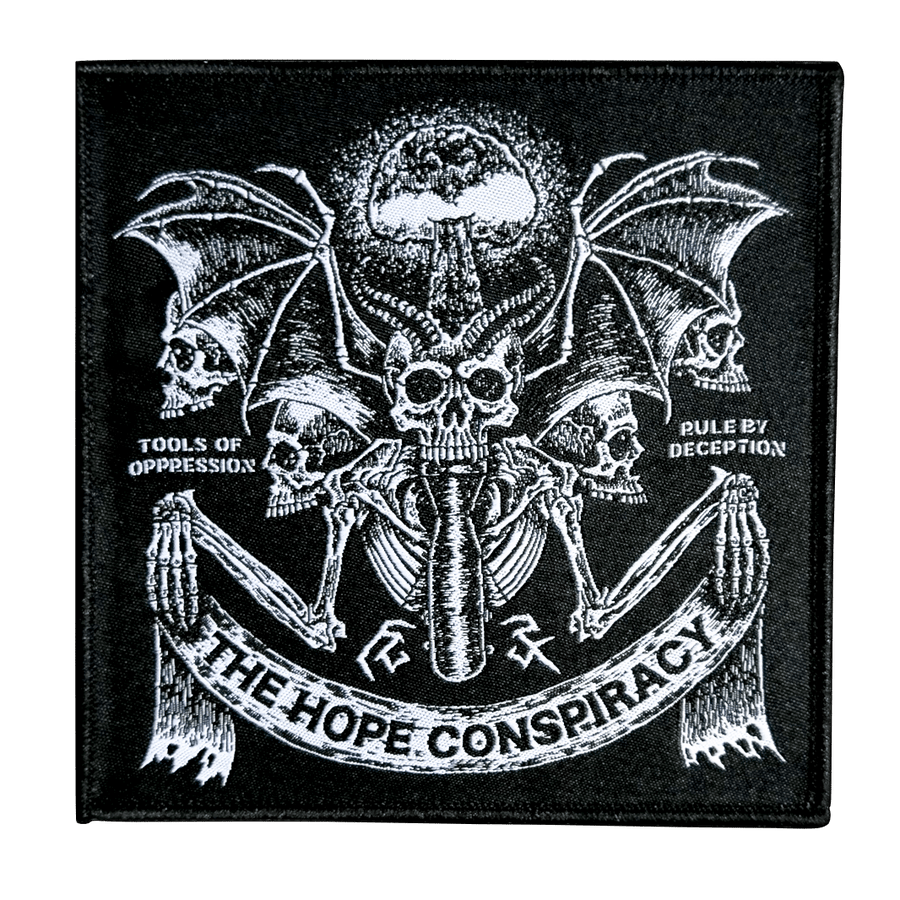 The Hope Conspiracy "Tools Of Oppression / Rule By Deception" Woven Patch