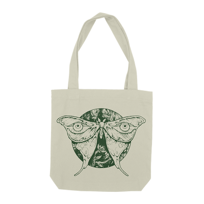 Arik Roper "Occulus Moth" Natural Tote Bag