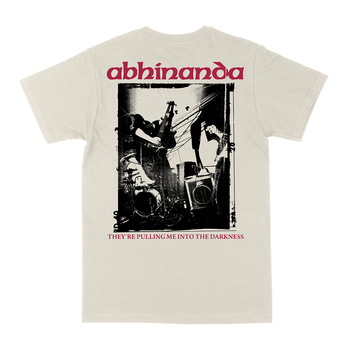Abhinanda "Into The Darkness" Natural T-Shirt