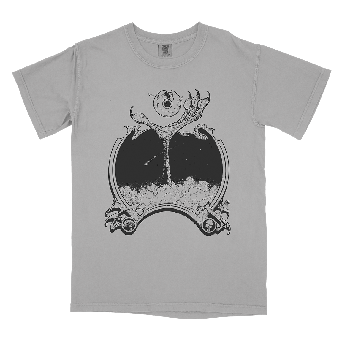 Arik Roper "Talon Eye" Granite Premium T-Shirt