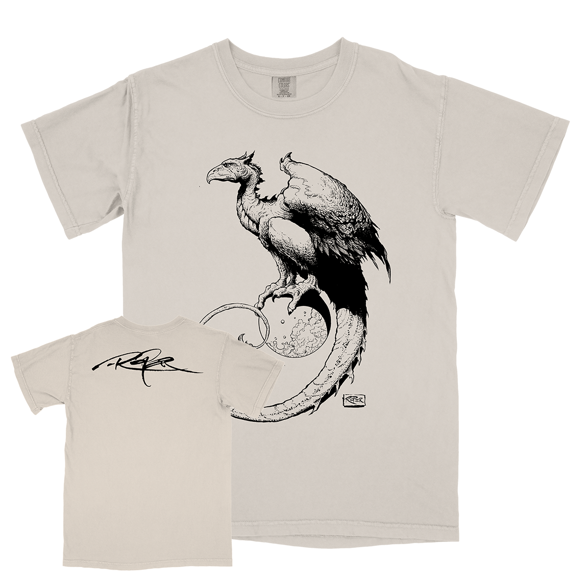 Arik Roper "Phaeton" Ivory Premium T-Shirt