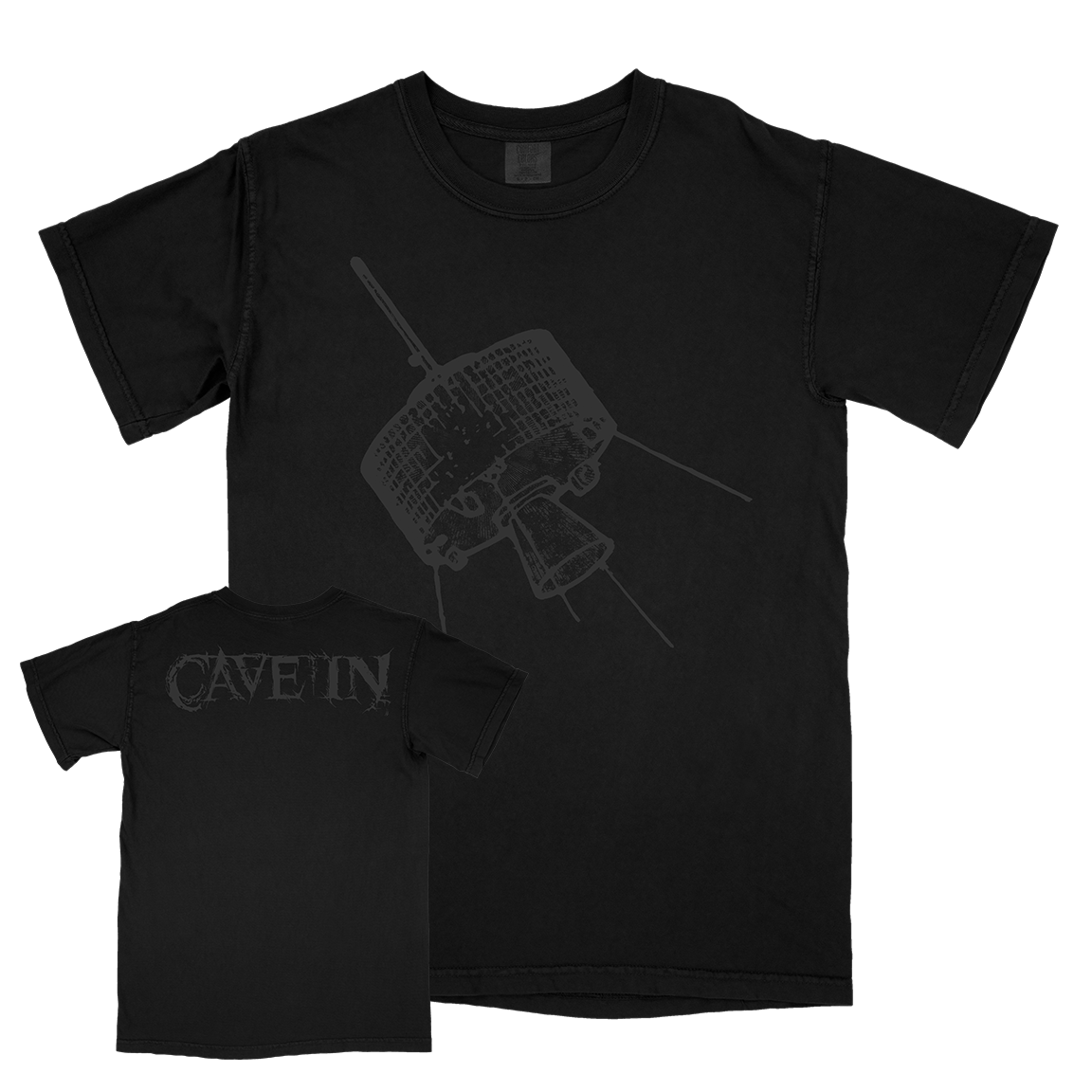 Cave In “Satellite: Blackened” Premium Black T-Shirt