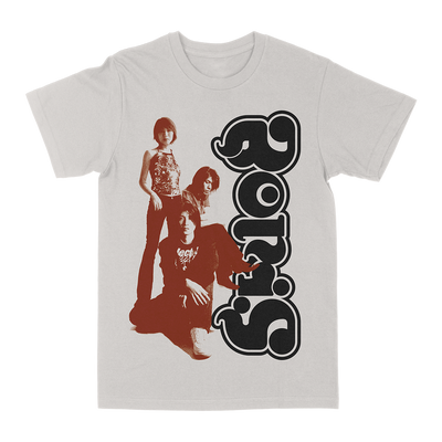 Boris "Heavy Rocks: Band" Vintage White T-Shirt