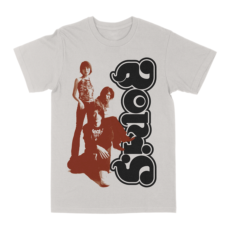 Boris "Heavy Rocks: Band" Vintage White T-Shirt