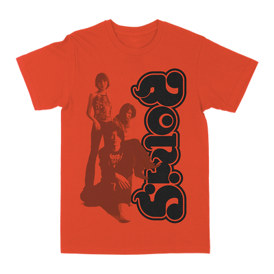 Boris "Heavy Rocks: Band" Orange T-Shirt
