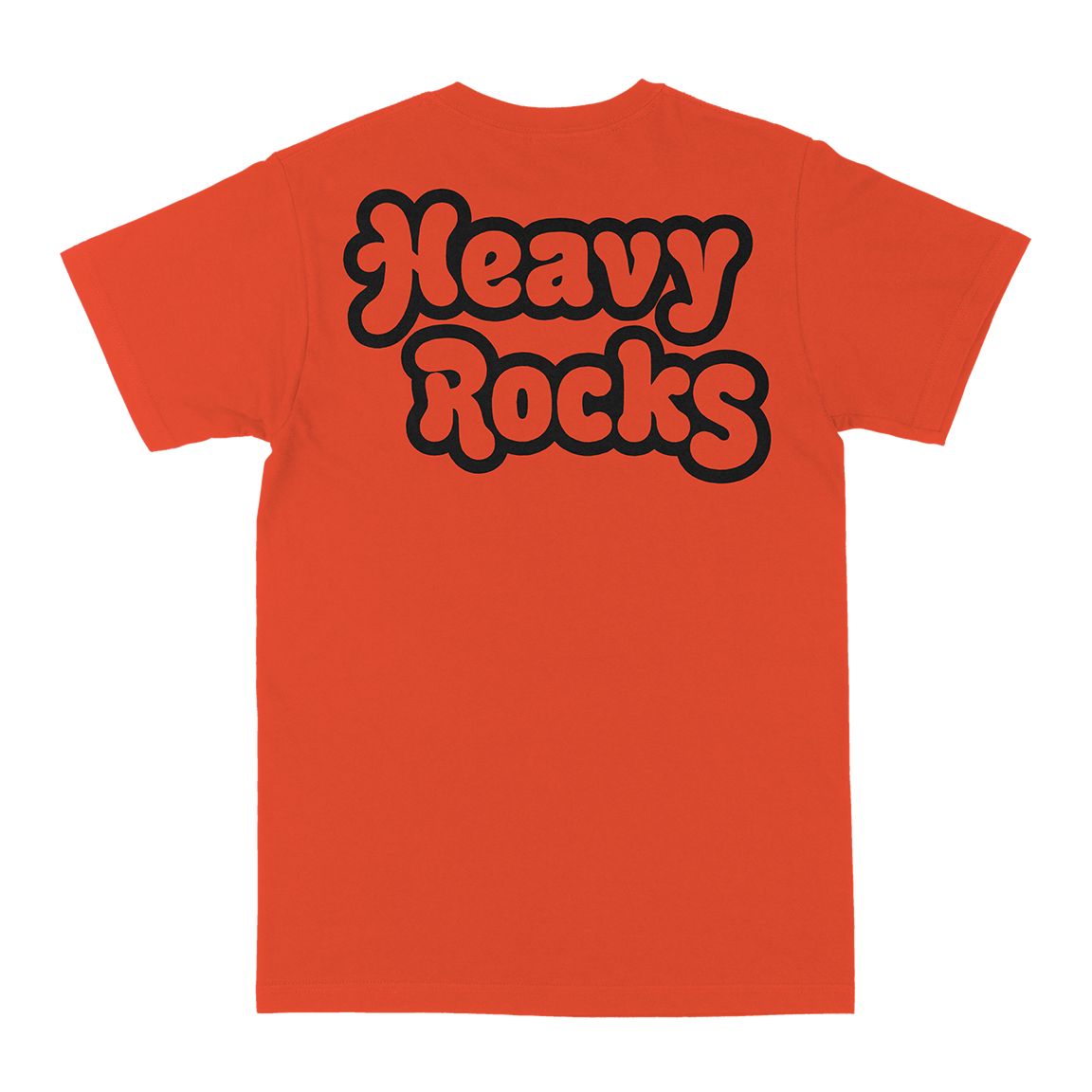 Boris "Heavy Rocks: Band" Orange T-Shirt