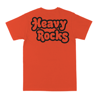 Boris "Heavy Rocks: Band" Orange T-Shirt