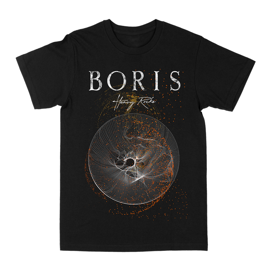 Boris “Heavy Rocks: Tour Edition” Black T-Shirt