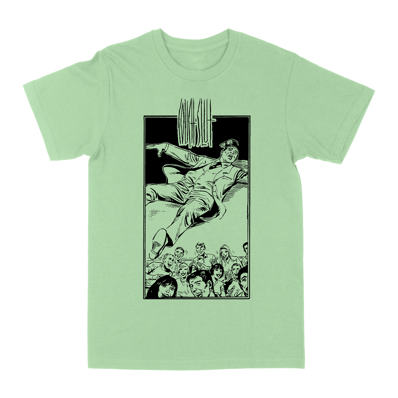 Couch Slut "Ode to Jimbo" Mint Green T-Shirt