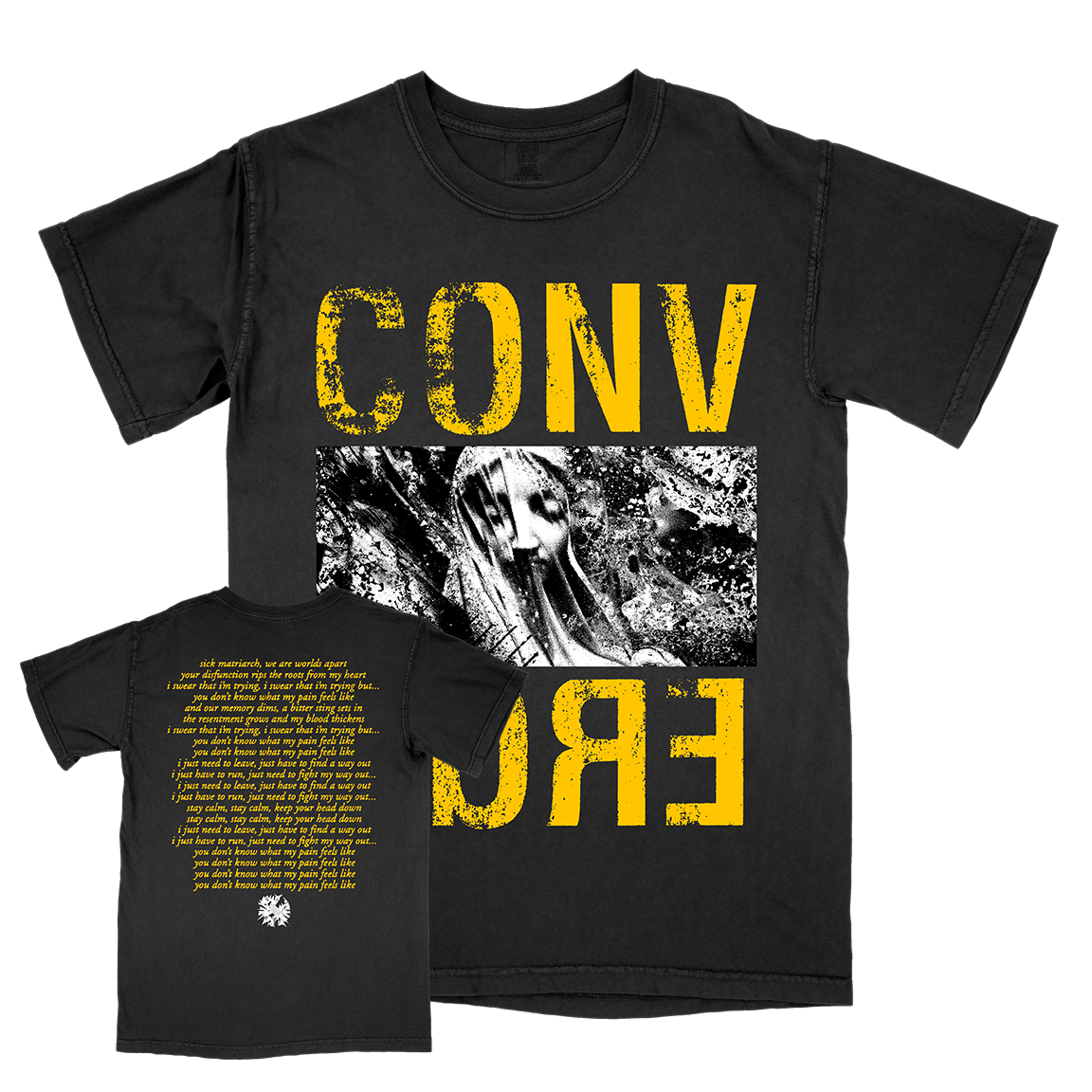 Converge “I Can Tell You About Pain” Premium Graphite T-Shirt