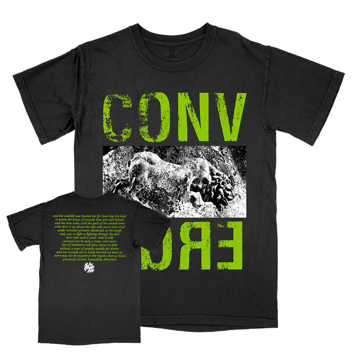 Converge “Wildlife” Premium Graphite T-Shirt