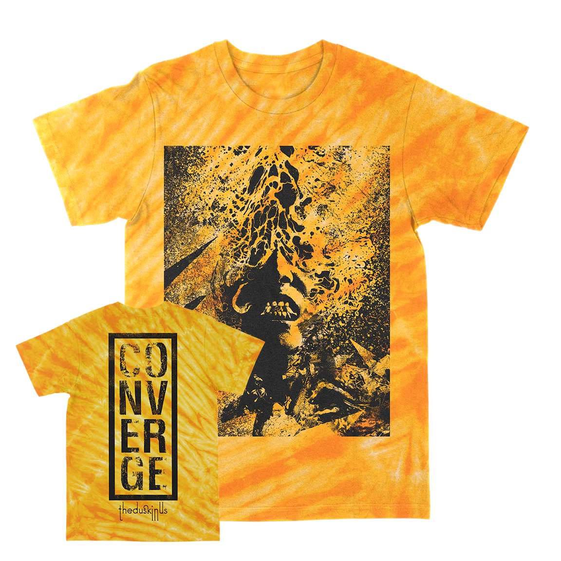 Converge “Beautiful Ruin” Gold Tiger Stripe T-Shirt