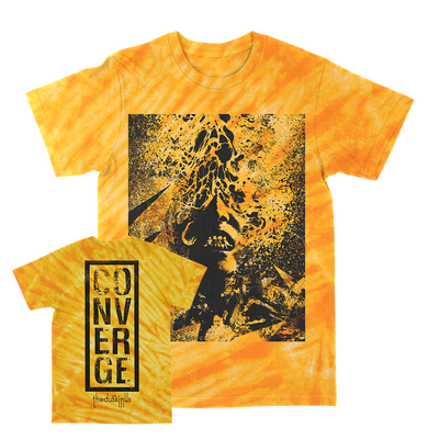 Converge “Beautiful Ruin” Gold Tiger Stripe T-Shirt