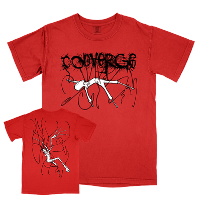 Converge "Forsaken" Premium Red T-Shirt