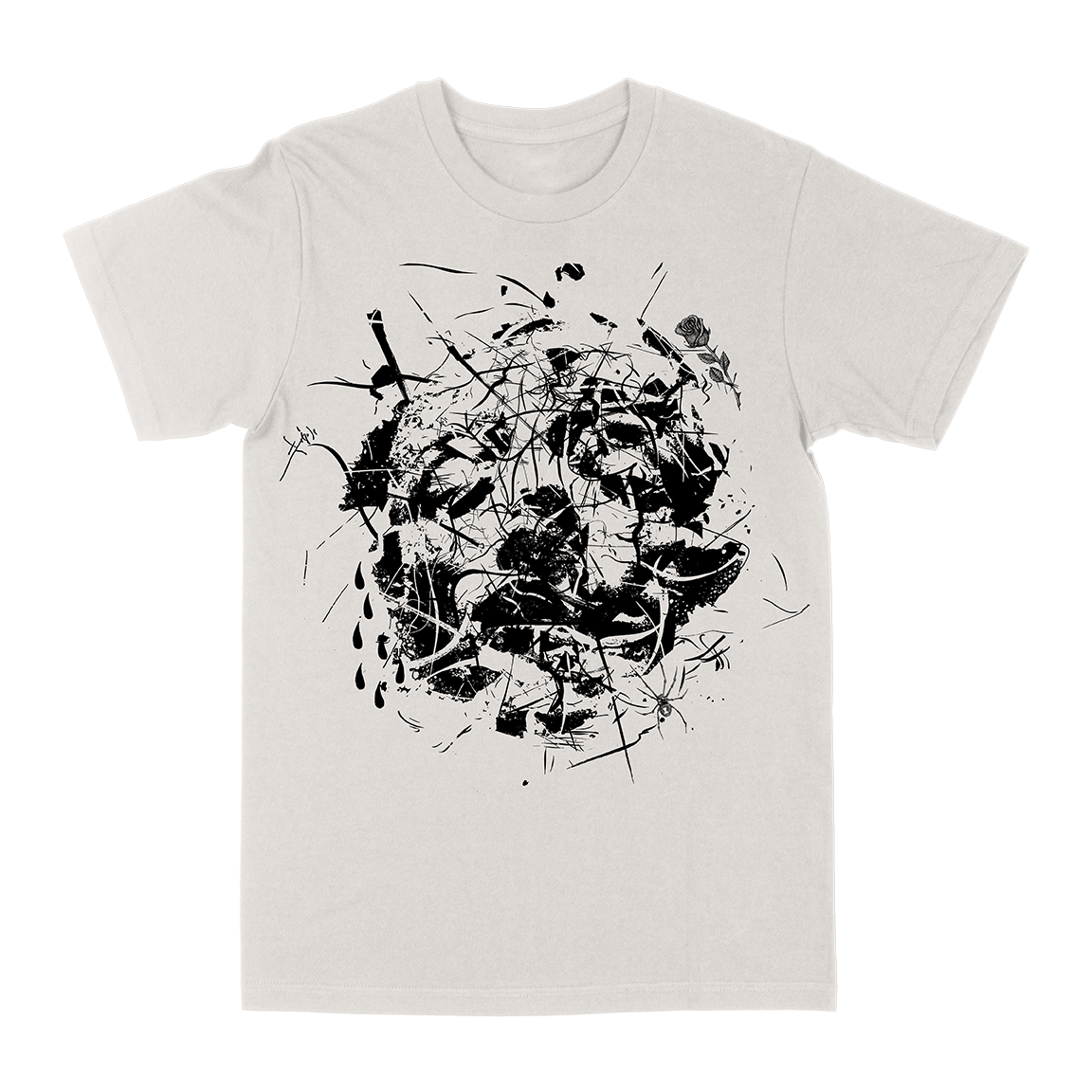 Converge “Jane Mashup: SUMAC & Cult Leader” Vintage White T-Shirt
