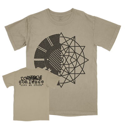 Converge & Coalesce "Live at CBGBs: Symbol" Premium Sandstone Shirt