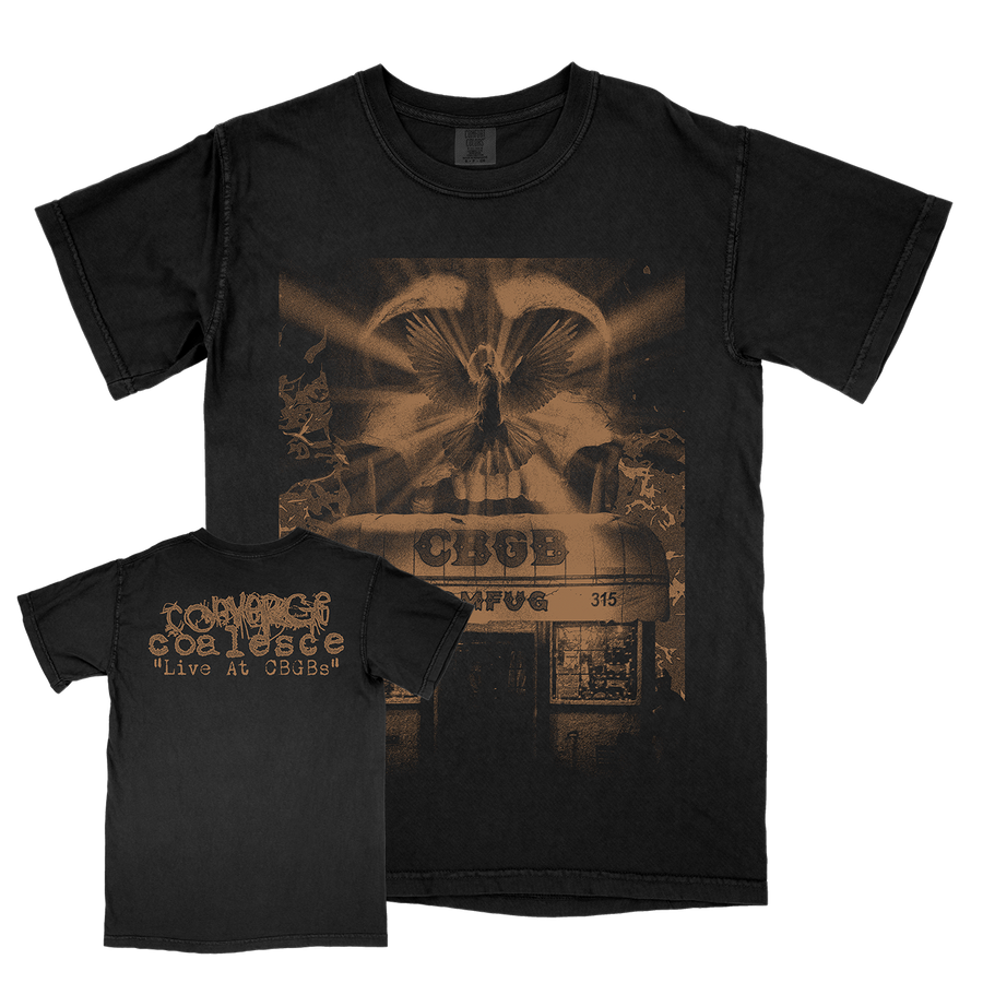 Converge & Coalesce "Live at CBGBs: Dove" Premium Black Shirt