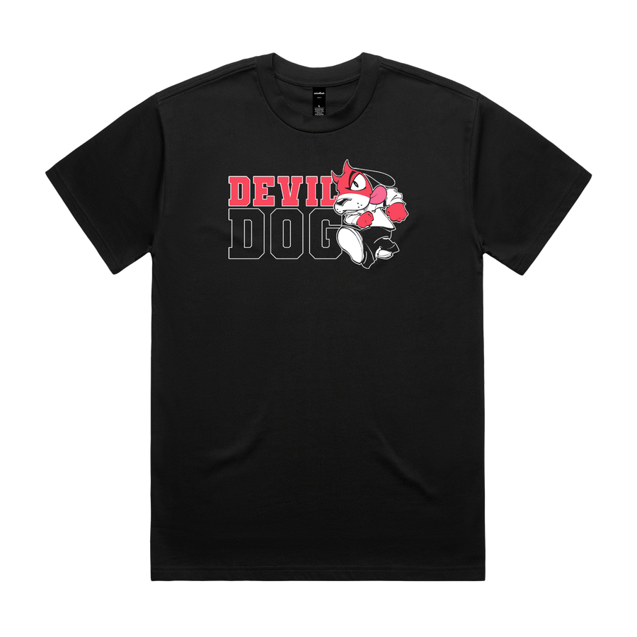 Devil Dog "Varsity" Black T-Shirt
