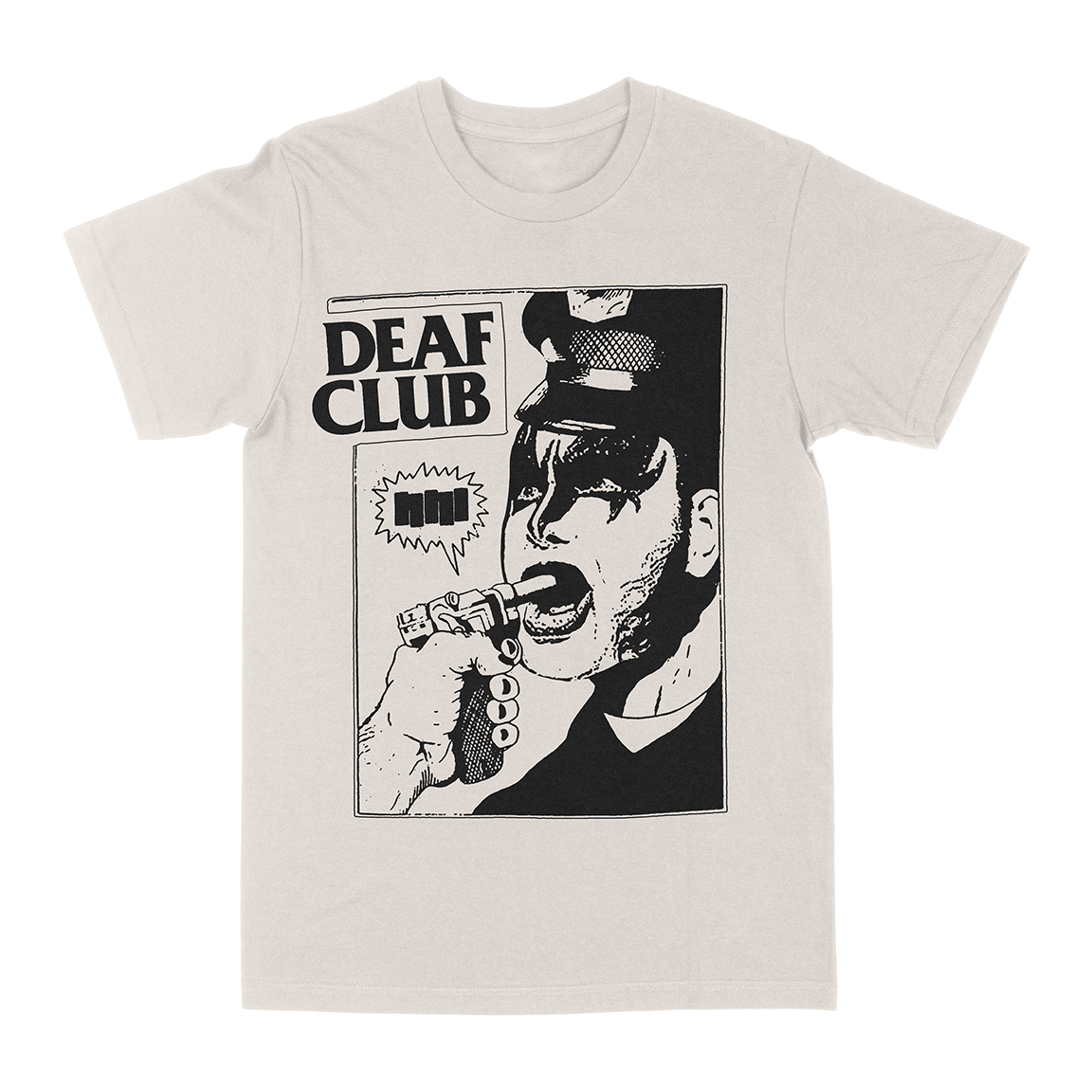 Deaf Club “Gene Simmons Lawsuit” White T-Shirt