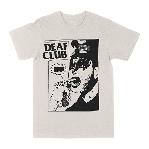 Deaf Club “Gene Simmons Lawsuit” White T-Shirt - Deathwish Inc