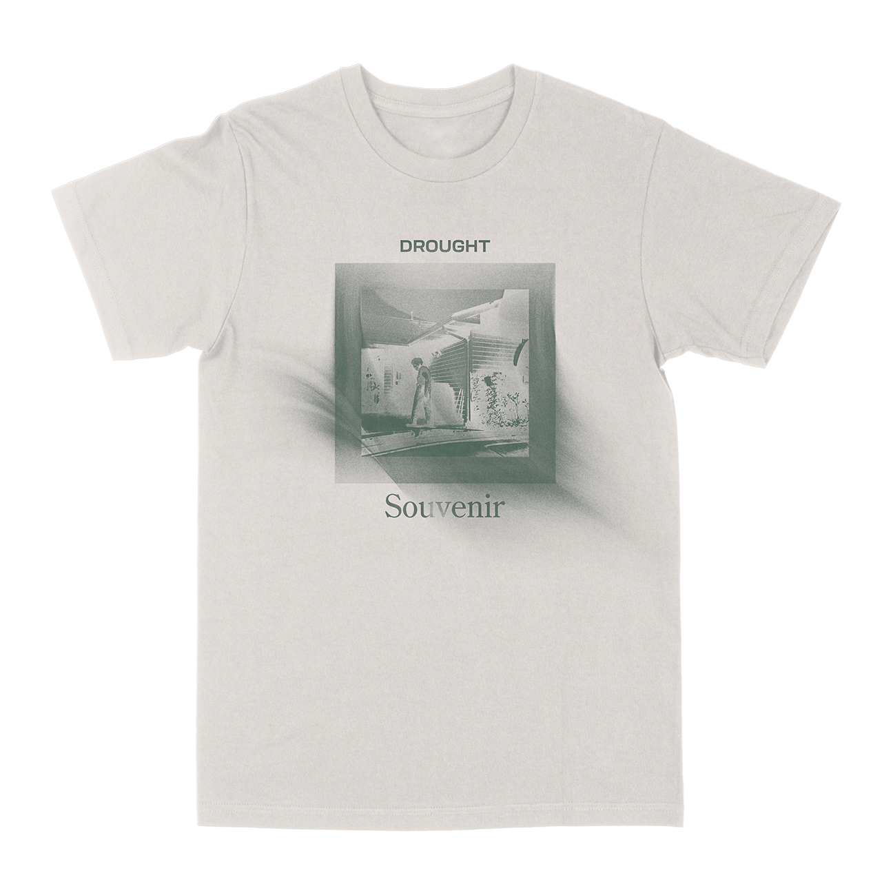 DROUGHT "Souvenir" Vintage White T-Shirt