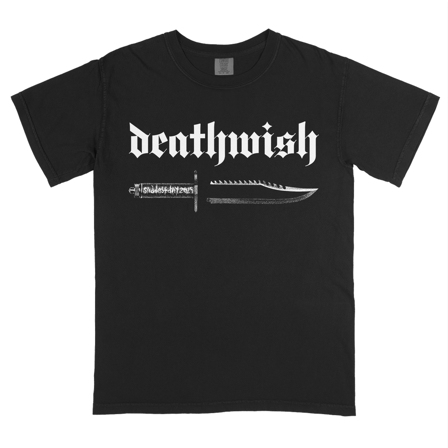 Deathwish "Saddest Day 2025" Premium Black T-Shirt