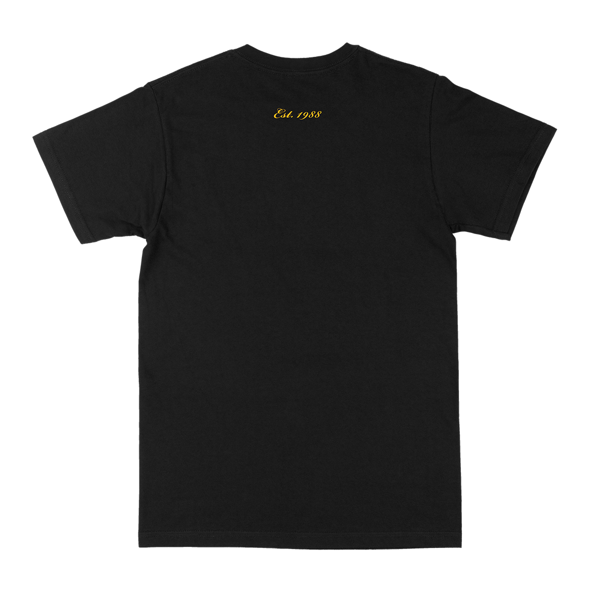 Eye For An Eye "Classic: Yellow" Black T-Shirt