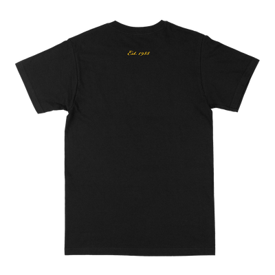 Eye For An Eye "Classic: Yellow" Black T-Shirt