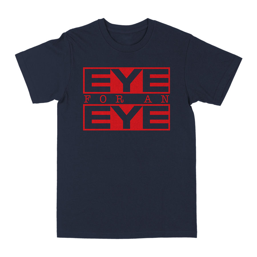 Eye For An Eye "Classic: Red" Navy T-Shirt