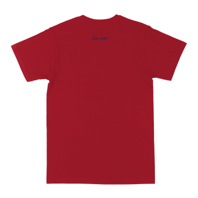 Eye For An Eye "Classic: Navy" Red T-Shirt