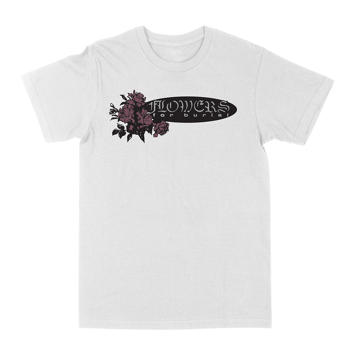 Flowers for Burial “Cassette Cover" White T-Shirt