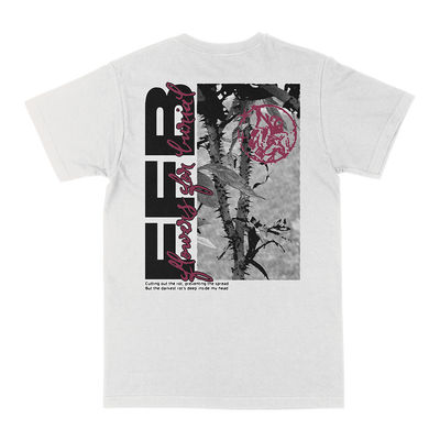 Flowers for Burial βCassette Cover" White T-Shirt