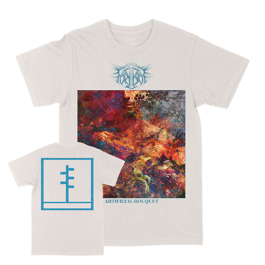 Frail Body "Artificial Bouquet: Vibrant" Vintage White T-Shirt