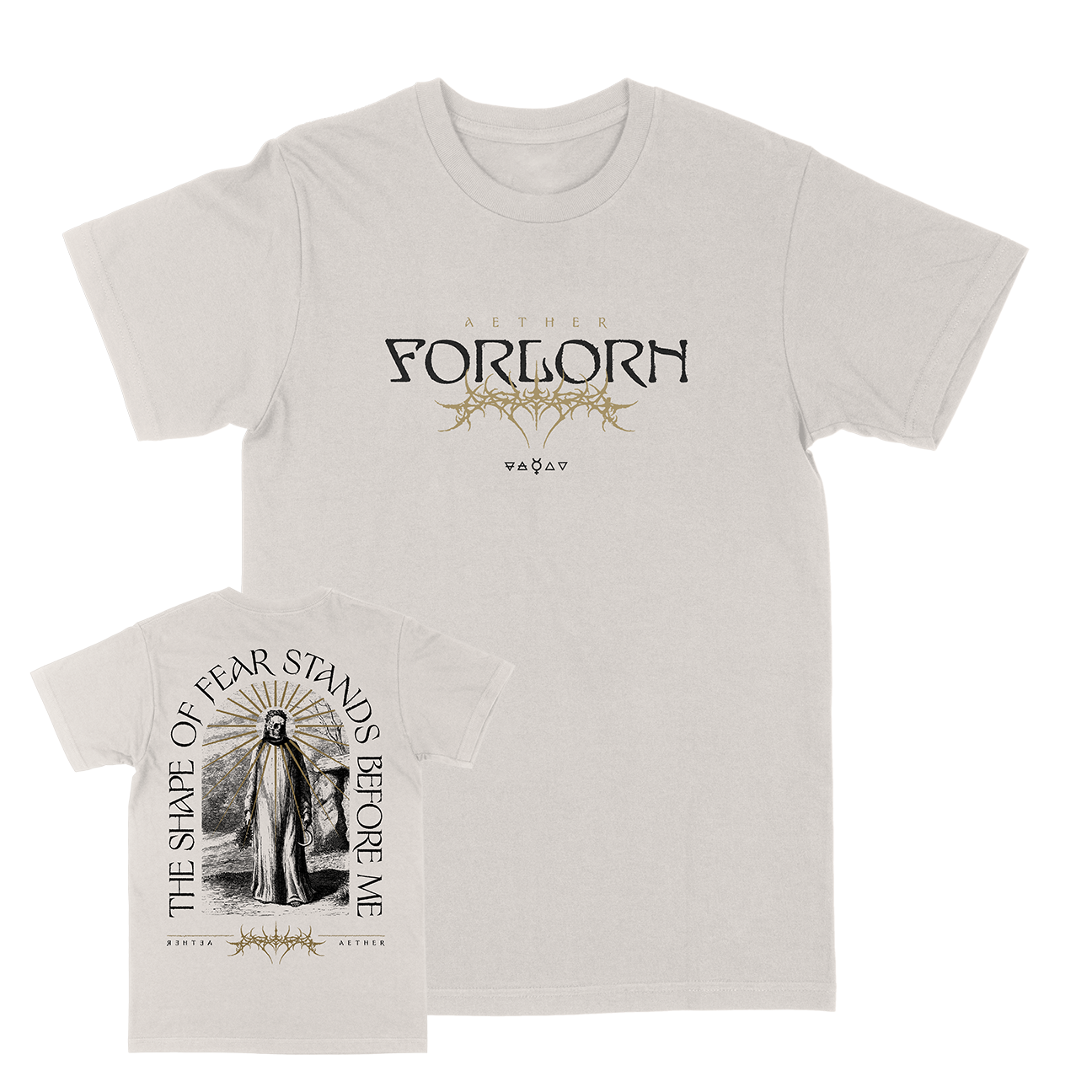 Forlorn "Aether" Vintage White T-Shirt