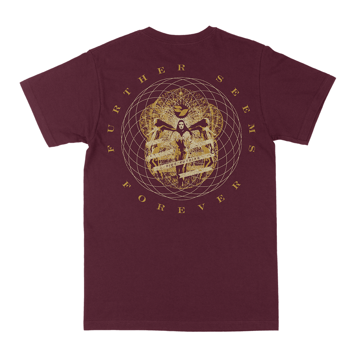 Further Seems Forever "Hide Nothing" Burgundy T-Shirt
