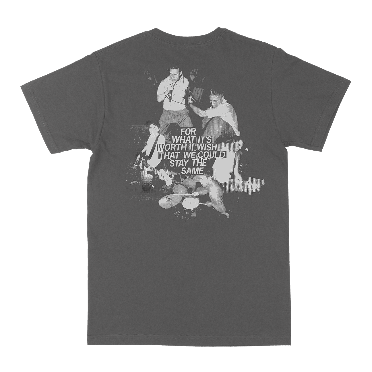 Fastbreak "Stay the Same" Charcoal T-Shirt