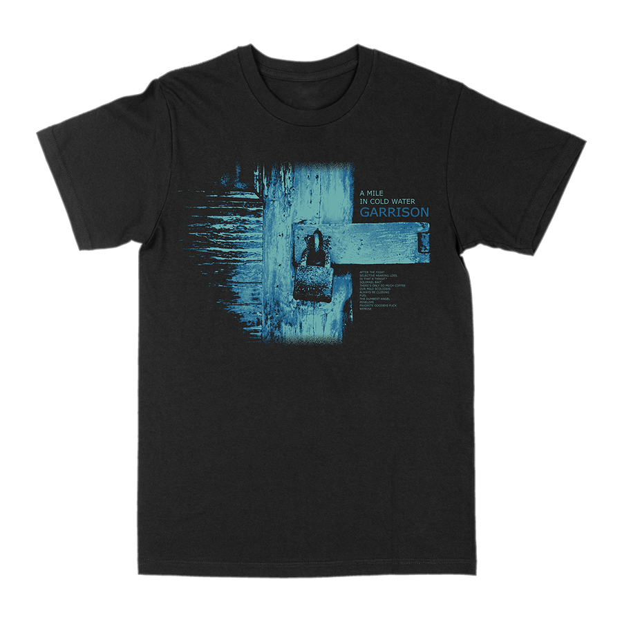 Garrison "A Mile in Cold Water" Black T-Shirt