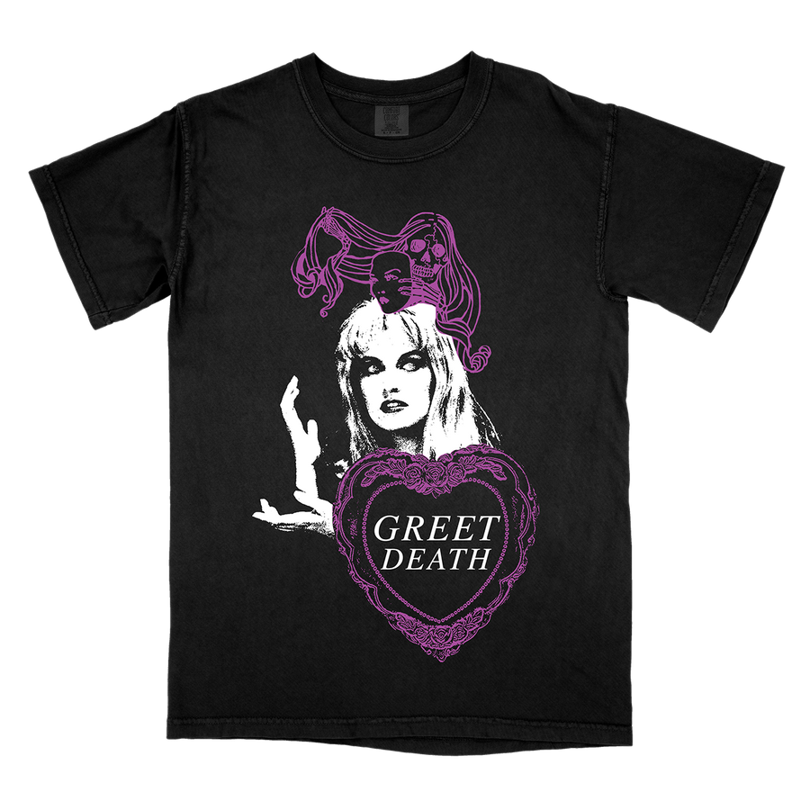 Greet Death "Meanwhile" Premium Black T-Shirt