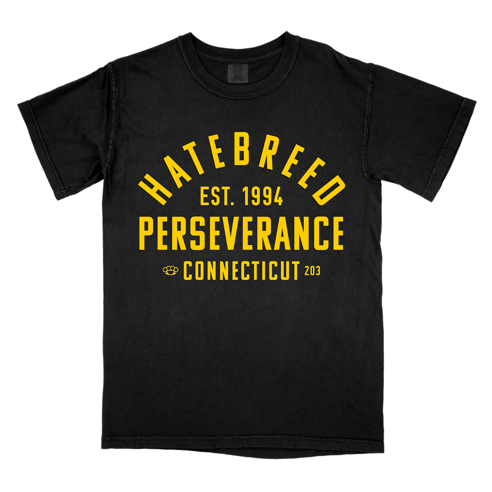 Hatebreed "Perseverance" Premium Black T-Shirt