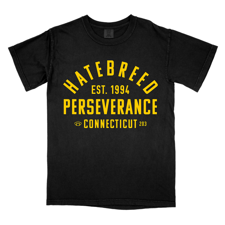 Hatebreed "Perseverance" Premium Black T-Shirt