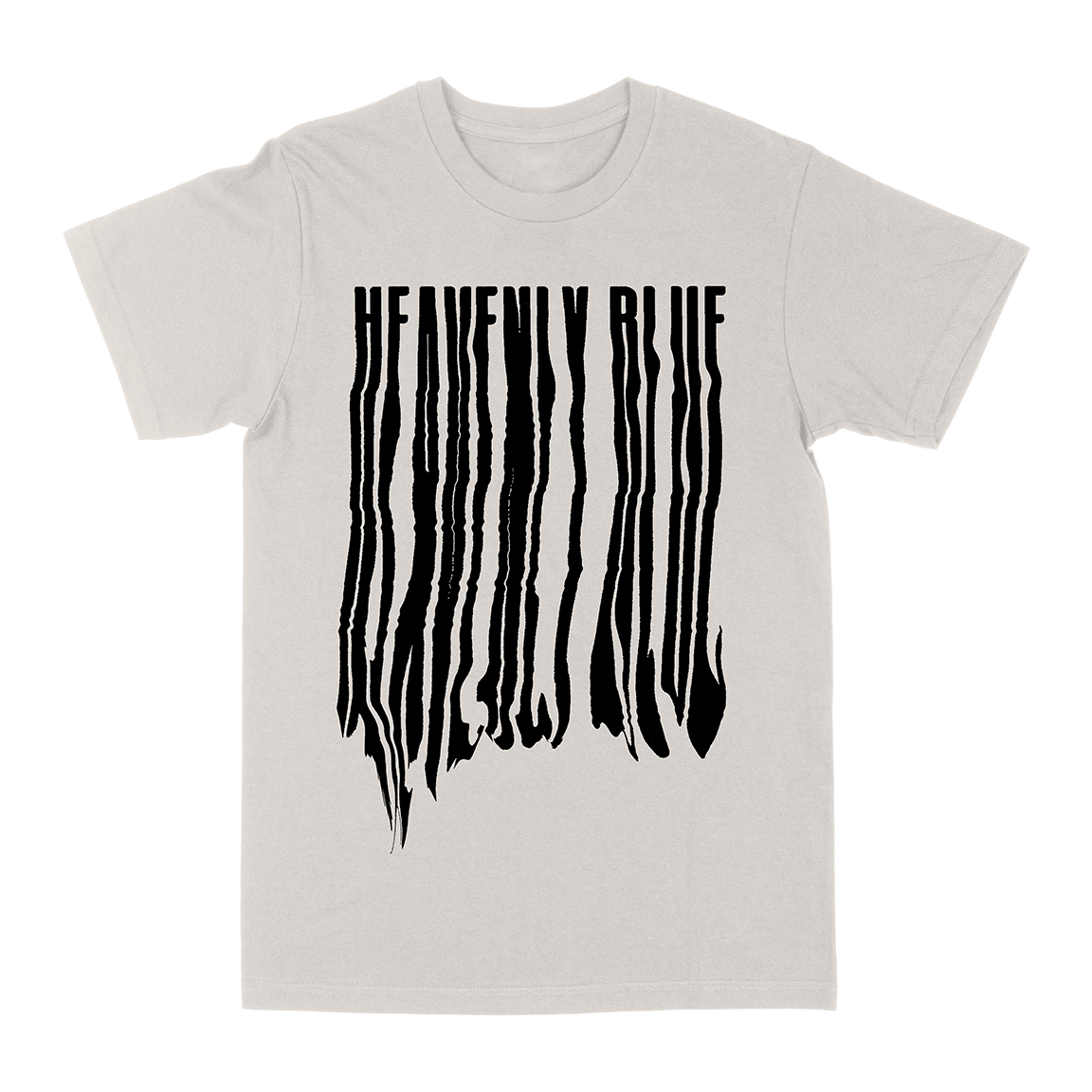 Heavenly Blue "Distort" Vintage White T-Shirt